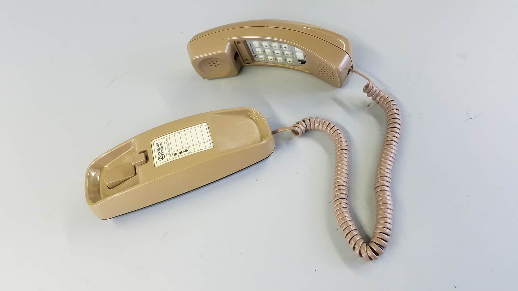 1980 S Slimline Touch Tone Telephone